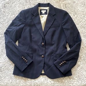JCrew - Navy Blue wool blazer